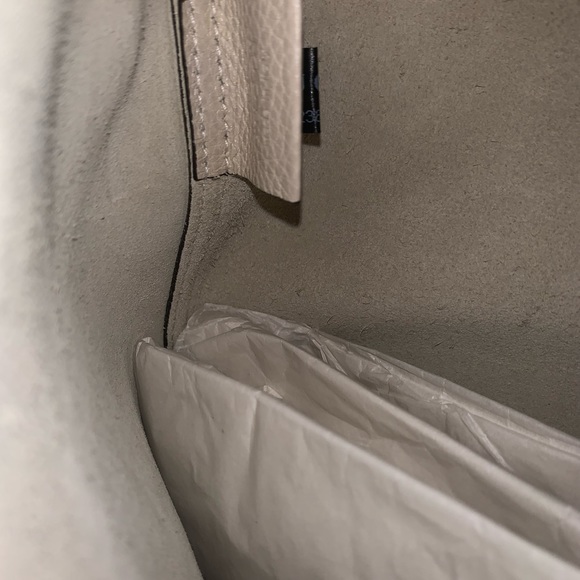 Gucci clutch cream xl pouch authentic nwt - Picture 4 of 6